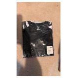 Large box of miscellaneous new shirts and clothing