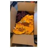 box of v-neck Dri-Fit shirts