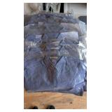 Large Lot of New Ladies Port authority shirts button-up