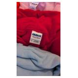box of hoodies