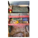 Full toolbox with miscellaneous tools.