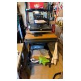 Black Max Heat Press Nation and rolling table