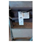 collapsible chair with table
