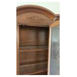 vintage wooden hutch