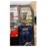 tarps polishing cloths, polish cooling towel, rat, trap, insulation kit and more
