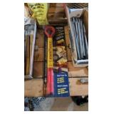 catch all anchor spikes, paint brushes, plumbing connector, yard flakes and more