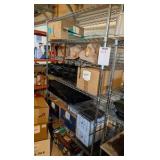 storage shelf stainless steel on wheels