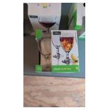 lot of balloon and Claret wine glasses