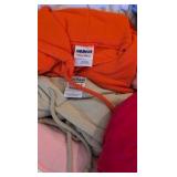 box of hoodies