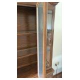 vintage wooden hutch