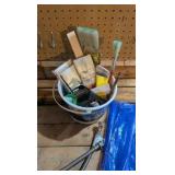 catch all anchor spikes, paint brushes, plumbing connector, yard flakes and more