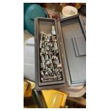 Mixed Power Tool & Socket Set Lot – Black & Decker Drill, Dremel, Stapler, Glue Gun & More