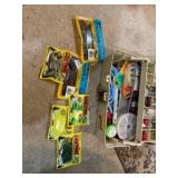 Fishing Tackle Lot – Plano Tackle Boxes, Lures, Line, Leatherman Multi-Tool & Accessories