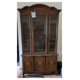 vintage wooden hutch