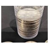 1964 Kennedy Half Dollar BU Roll - Brilliant Uncirculated, 20 Coins