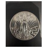 United States 1 oz .999 Fine Silver Dollar Round - 1 Dollar