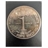 God Bless America Bicentennial 1 oz .999 Fine Silver Round 1776-1976