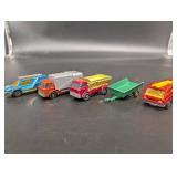 Assorted Die-Cast Trucks & Trailers