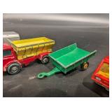 Assorted Die-Cast Trucks & Trailers