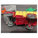 Assorted Die-Cast Trucks & Trailers