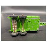 Vintage 1970 Green Metal Toy Dump Trailer - Chicago, U.S.A.
