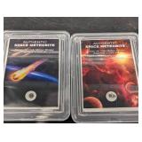 Authentic Space Meteorite Campo Del Cielo Meteor Shower - Argentina c. 2200 BC (Lot of 2)