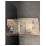 The Silver Mint 20-Gram .999 Fine Silver Bar