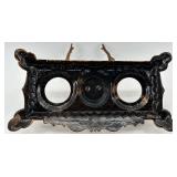 Bradley & Hubbard Antique Ink Well with Twin Glass Bottles