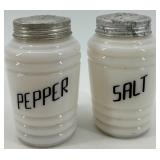 Vintage Hazel Atlas Salt & Pepper Shaker Set