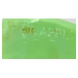 Vintage Art Deco Mckee Jadeite Green Glass Salt & Pepper Shaker Set
