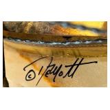 Signed John Demott Copper Sailboats on Stone Base and Musical Sailboat