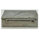 Wendell August Forge Keepsake Box with Engraved Sailboat Motif