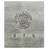 Wendell August Forge Keepsake Box with Engraved Sailboat Motif