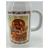 Gruss Vom Oktoberfest Beer Steins Pair Made in Germany