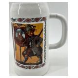Gruss Vom Oktoberfest Beer Steins Pair Made in Germany