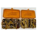 Plano Mini-Magnum Pocket Pack Fly Boxes with Handmade Flies