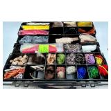 Plano Phantom Tackle Box Open Me Up filled with Fly Fishing Equipment