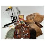 Dai-Riki Fly Tying Vise Set with Hooks & Thread Spools