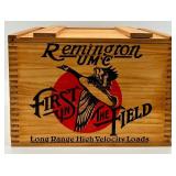 Remington UMC Long Range High Velocity Loads Wood Crate