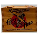 Remington UMC Long Range High Velocity Loads Wood Crate