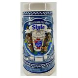 Budweiser Collector Stein - Old Style Mug - VAT69 Gold Mug (Lot of 3)