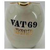 Budweiser Collector Stein - Old Style Mug - VAT69 Gold Mug (Lot of 3)
