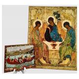 Religious Icon Plaques Set