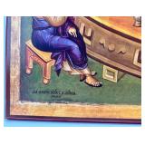Icon Plaque - Mystical Supper Religious Artwork