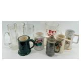 Paulaner Munchen & Barcelona Mugs & Glassware Assortment