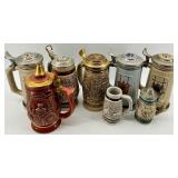 Village Blacksmith & Shipbuilder Beer Steins - Avon Canada Handcrafted Collectibles