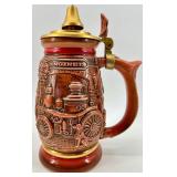 Village Blacksmith & Shipbuilder Beer Steins - Avon Canada Handcrafted Collectibles