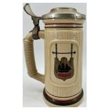 Village Blacksmith & Shipbuilder Beer Steins - Avon Canada Handcrafted Collectibles