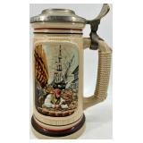 Village Blacksmith & Shipbuilder Beer Steins - Avon Canada Handcrafted Collectibles