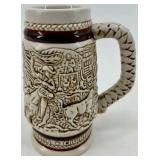 Village Blacksmith & Shipbuilder Beer Steins - Avon Canada Handcrafted Collectibles